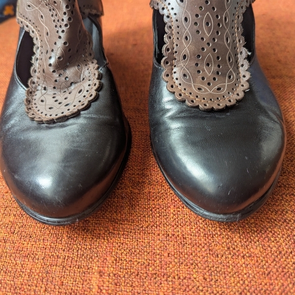 Anthropologie Chiseled Doily Booties Everybody by AZ Moda Shoes Boho Victorian - Picture 10 of 11